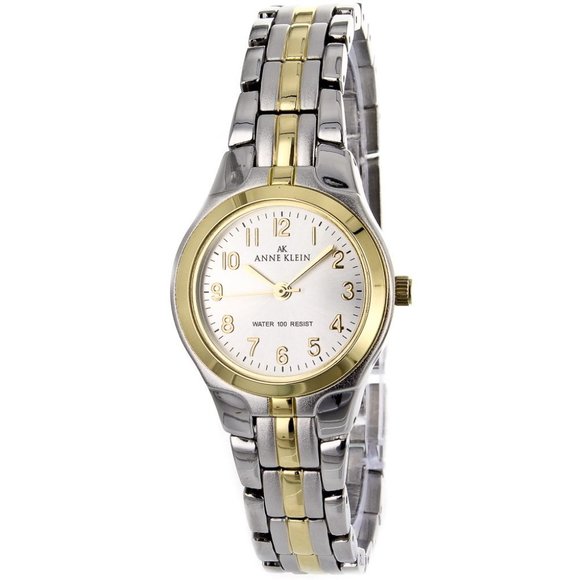 Anne Klein Womens silver and gold two toned classic watch main image 7